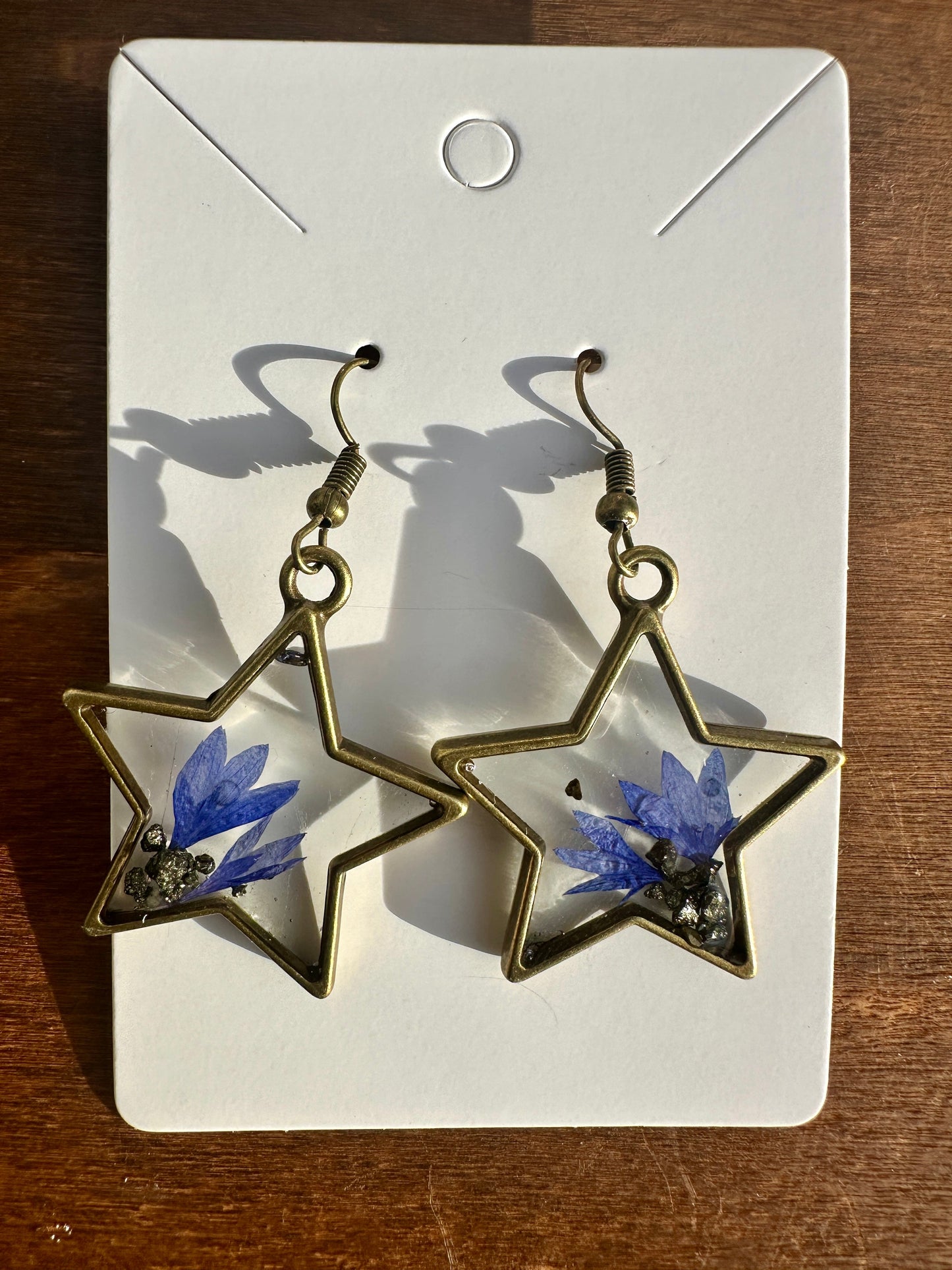 Bronze Star Earrings