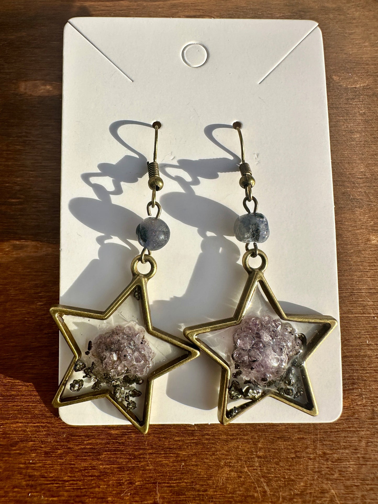 Bronze Star Earrings
