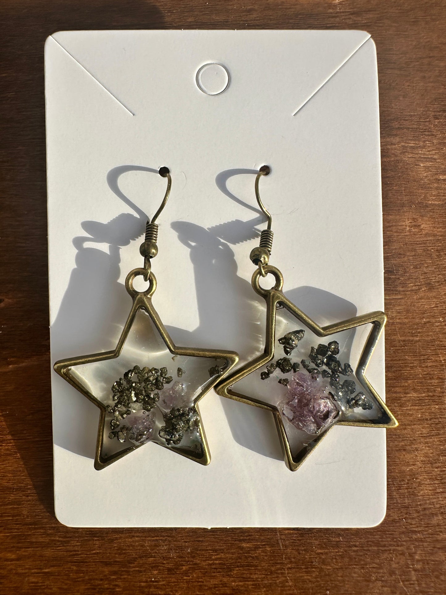 Bronze Star Earrings