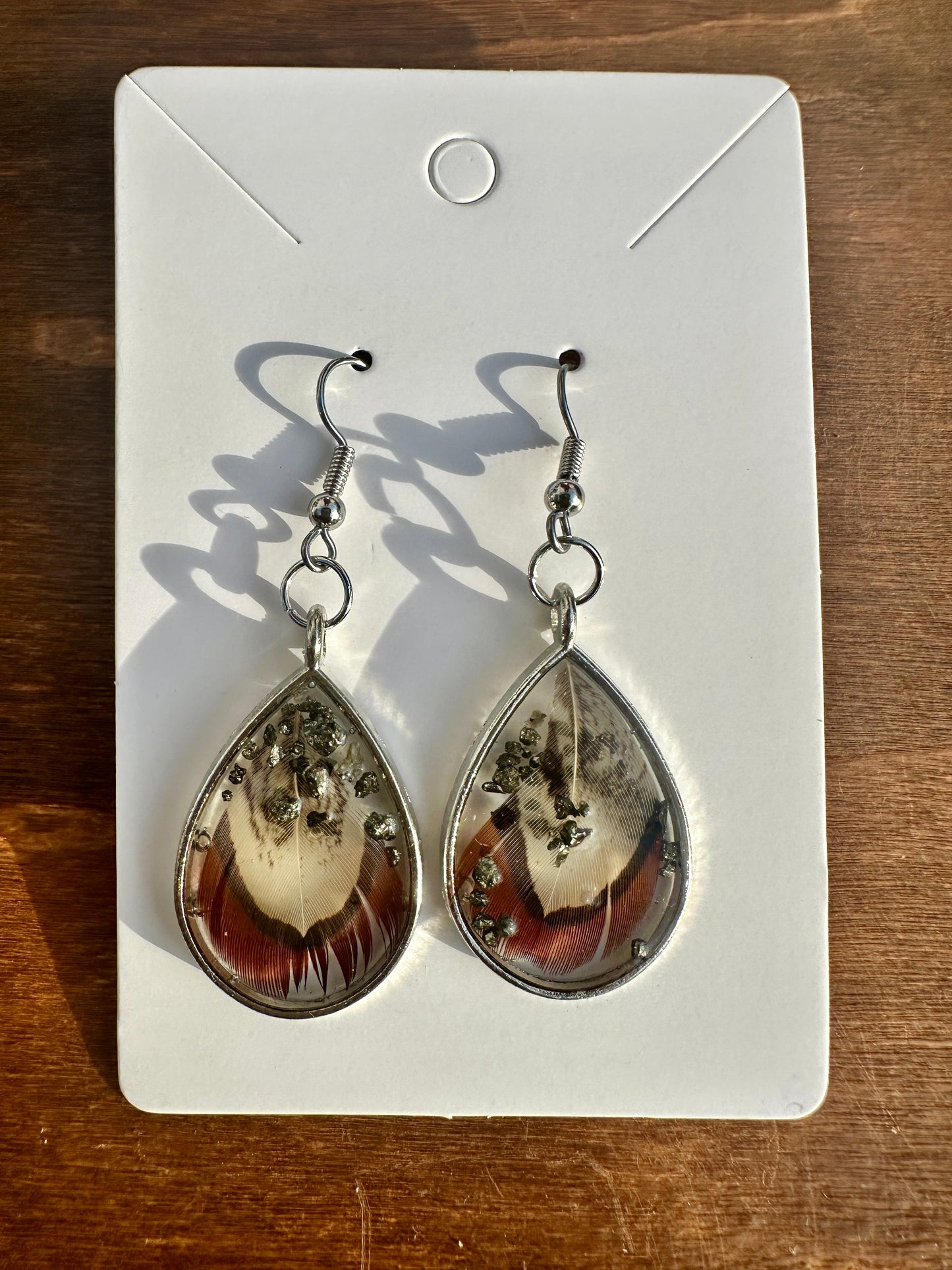 Silver Teardrop Earrings