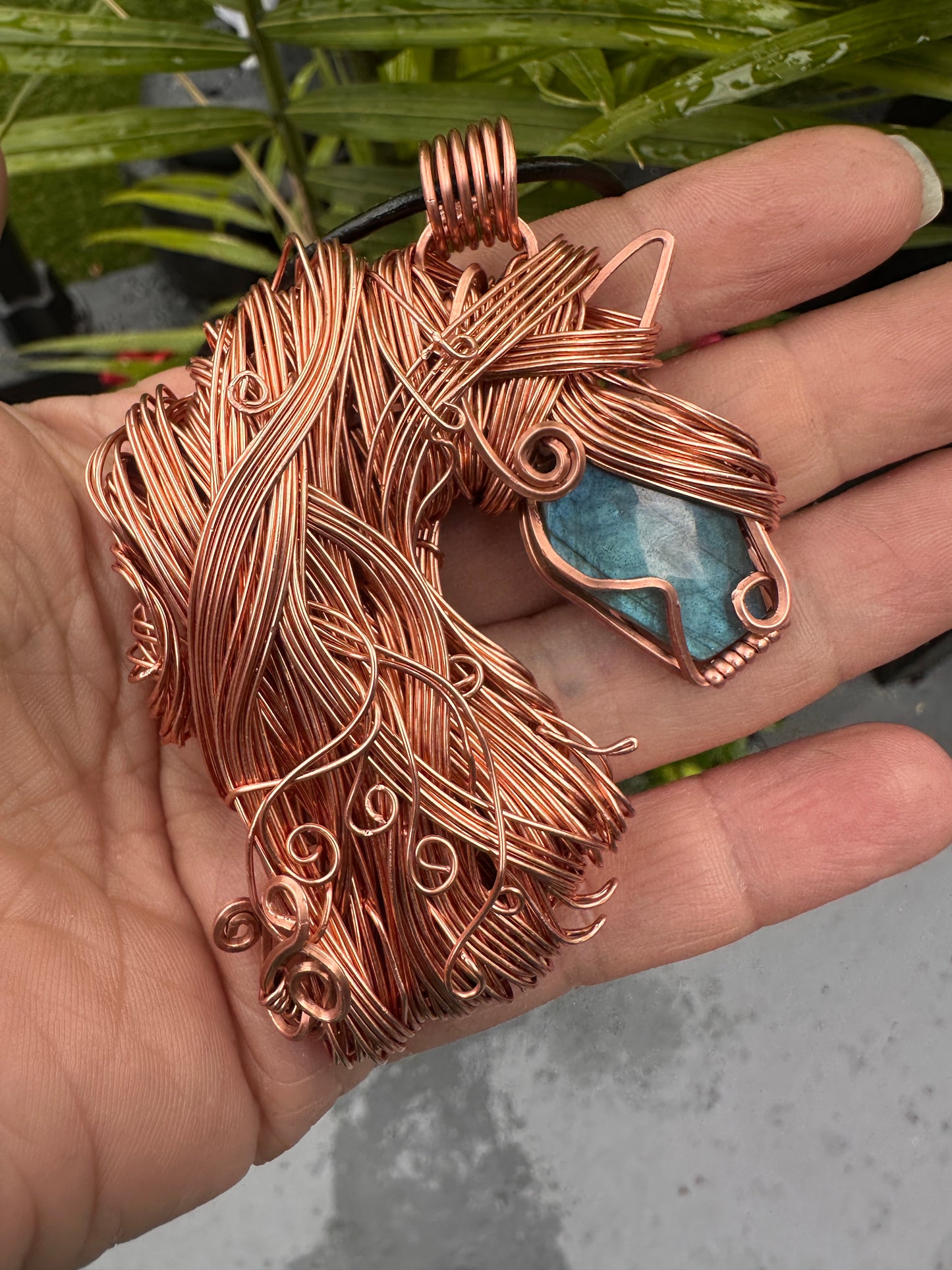 Wire Wrapped Horse ~ Marie