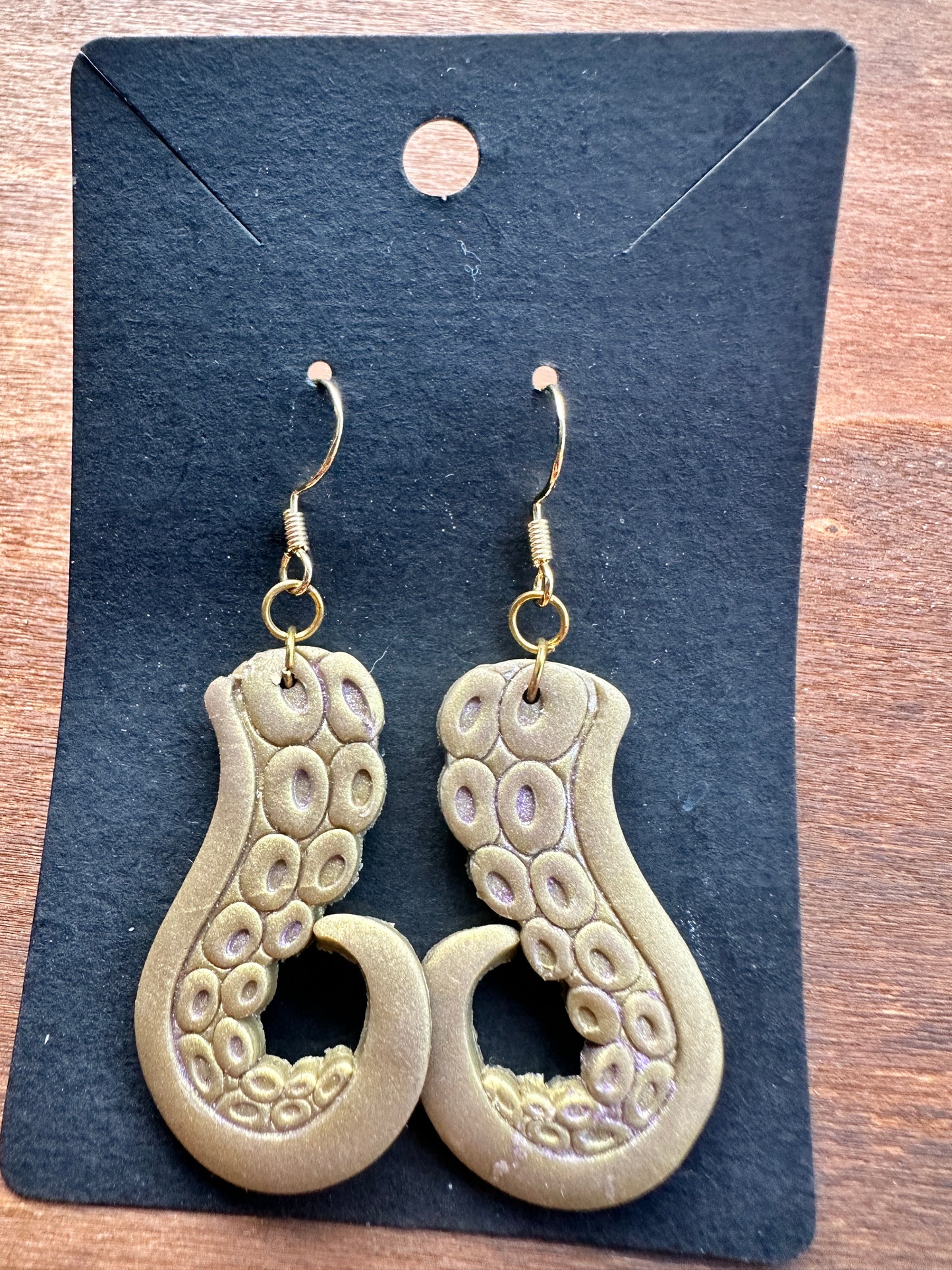 Gold Octopus Tentacles