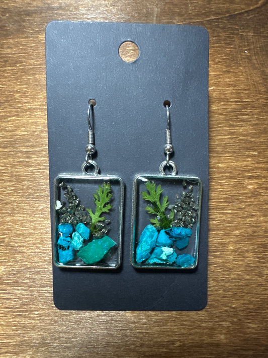 Chrysocolla Earrings