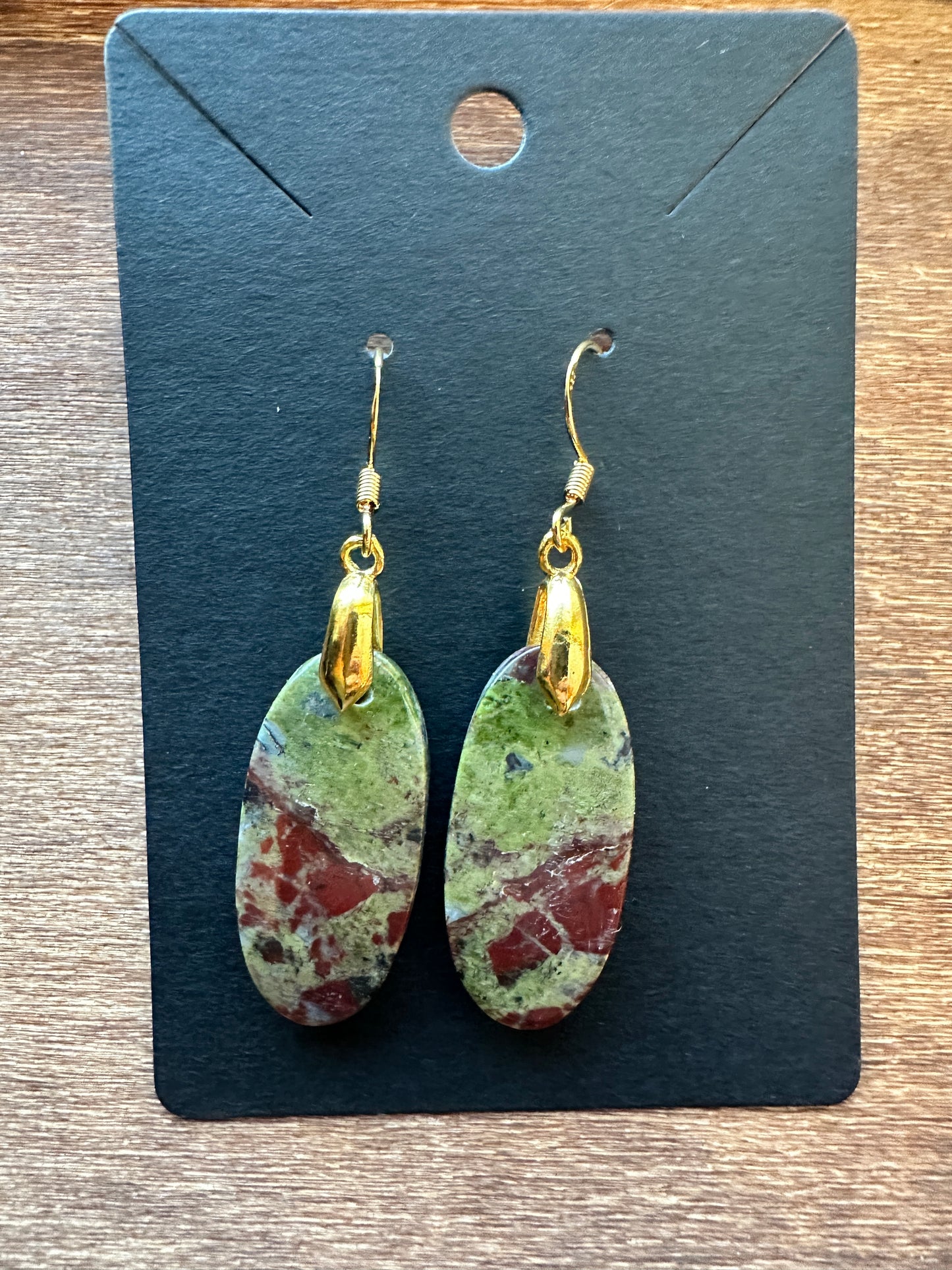 Dragons Blood Earrings (oval)