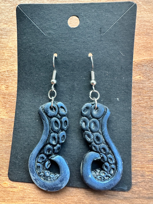 Blue Octopus Tentacles
