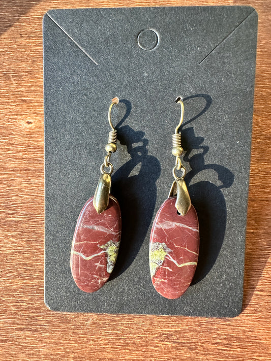 Dragons Blood Jasper (oval)