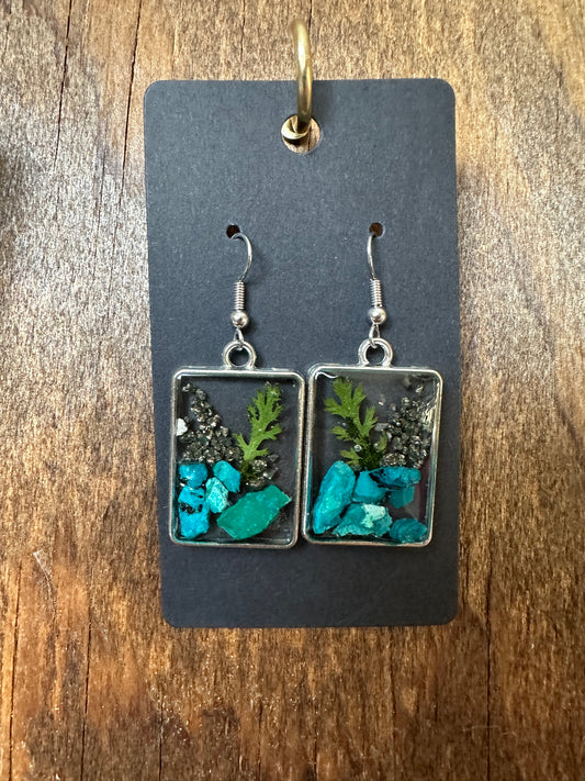 Chrysocolla Earrings