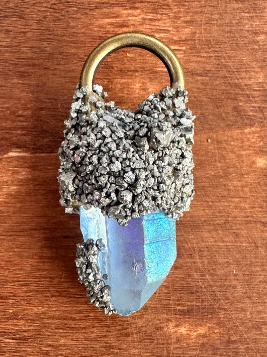 Aqua Aura Pendant